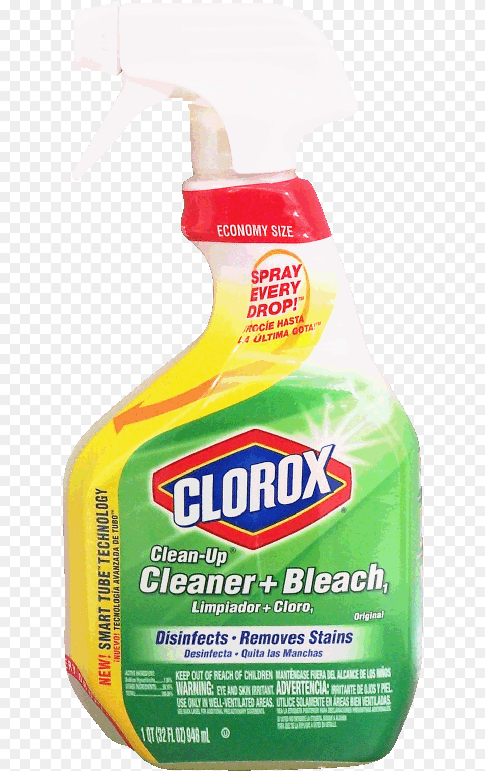 Clorox Clean Up Cleaner With Bleach Full Size Picture Clorox Spray, Cleaning, Person, Tin, Can Free Png Download