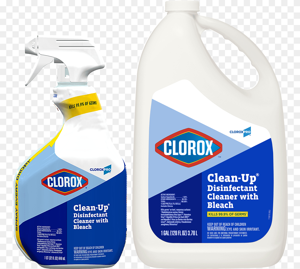 Clorox Clean Up Pro, Cleaning, Person, Tin, Can Png Image