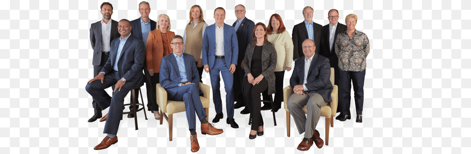 Clorox Executive Team Social Group, Person, Clothing, Coat, People Png Image