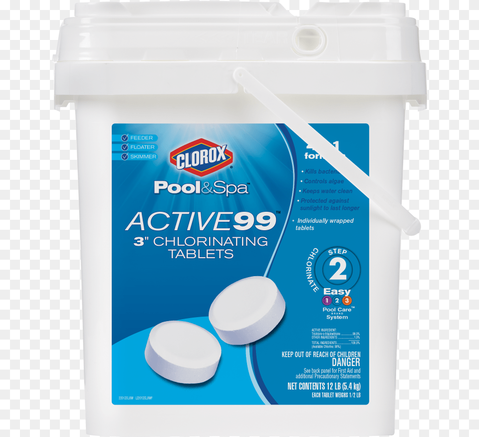 Clorox Poolampspa Active 99 Pool Chlorine Tablets Png