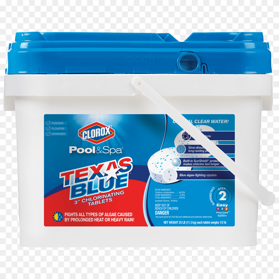 Clorox Poolampspa Texas Blue Chlorinating Tablets, First Aid Free Png