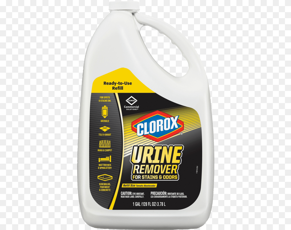 Clorox 1 Gallon Clorox Urine Remover 378 L, Can, Tin Free Transparent Png