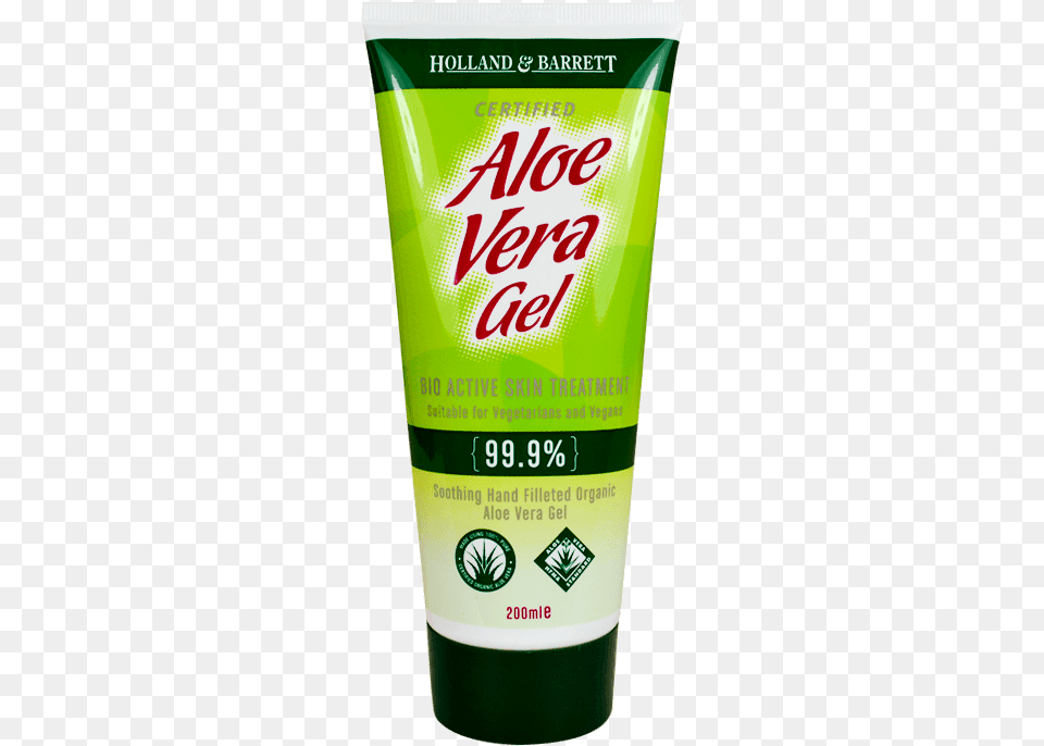 Close Aloe Vera Holland And Barrets, Bottle, Cosmetics, Sunscreen, Can Free Transparent Png