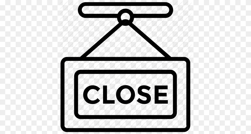 Close Close Shop Close Sign Hanging Sign We Are Closed Icon, Symbol, License Plate, Transportation, Vehicle Png