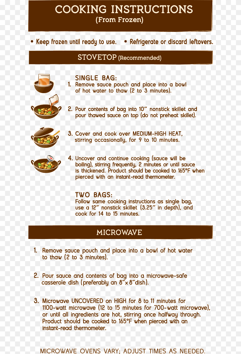 Close Cooking Instructions Nutrition Instructions Ivory, Menu, Text, Advertisement, Poster Png