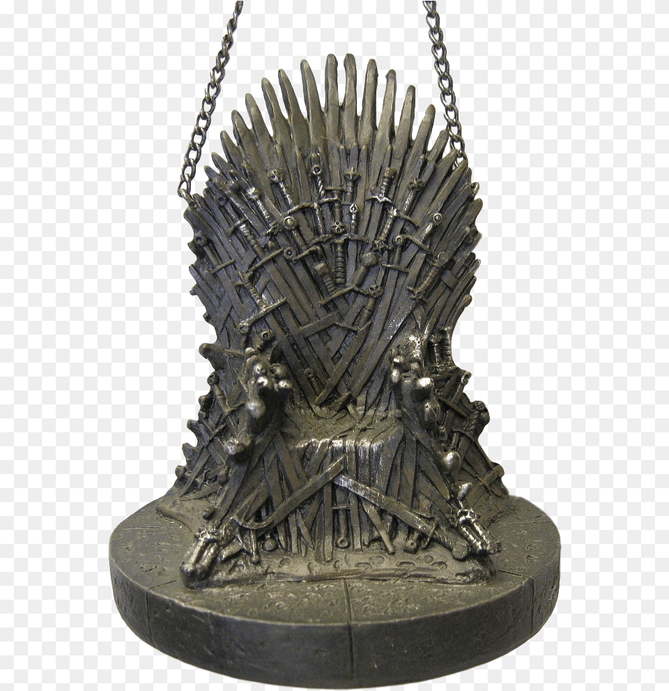 Close Iron Throne, Bronze, Furniture Png