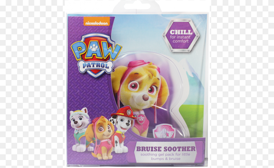 Close Jellyworks Paw Patrol Bruise Soother, Toy, Baby, Person Png Image