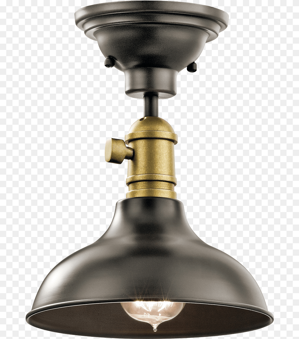 Close Kichler Lighting Cobson 8 One Light Pendant, Bronze, Lamp, Light Fixture, Ceiling Light Png Image