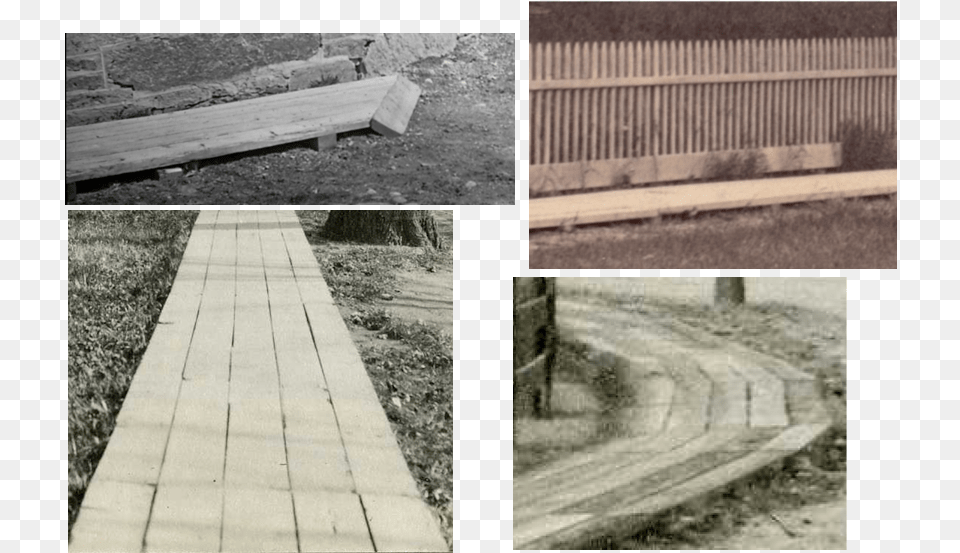 Close Up Views Of Some Of The Old Plank Sidewalks Of Boardwalk, Art, Collage, Path, Sidewalk Free Png