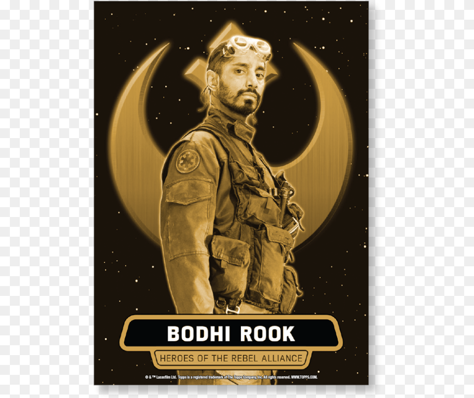 Close Zoom Bodhi Rook Rogue One A Star Wars Story Lifesize Cardboard, Poster, Advertisement, Person, Man Free Transparent Png