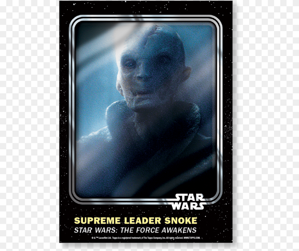 Close Zoom Jimmy Smits Autographed Trading Card Star Wars 2016, Advertisement, Poster, Adult, Male Png