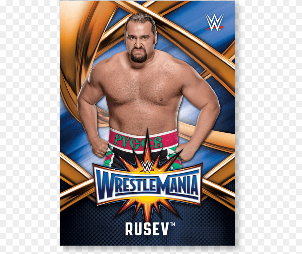 Close Zoom Triple H Topps Wrestlemania, Adult, Male, Man, Person Free Png Download