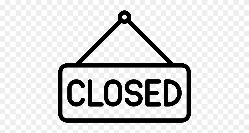 Closed, Sign, Symbol Free Png