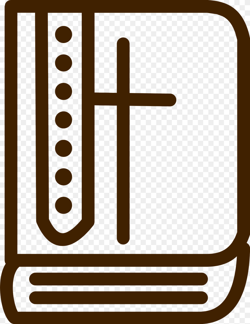 Closed Bible Clipart, Cross, Symbol Png Image