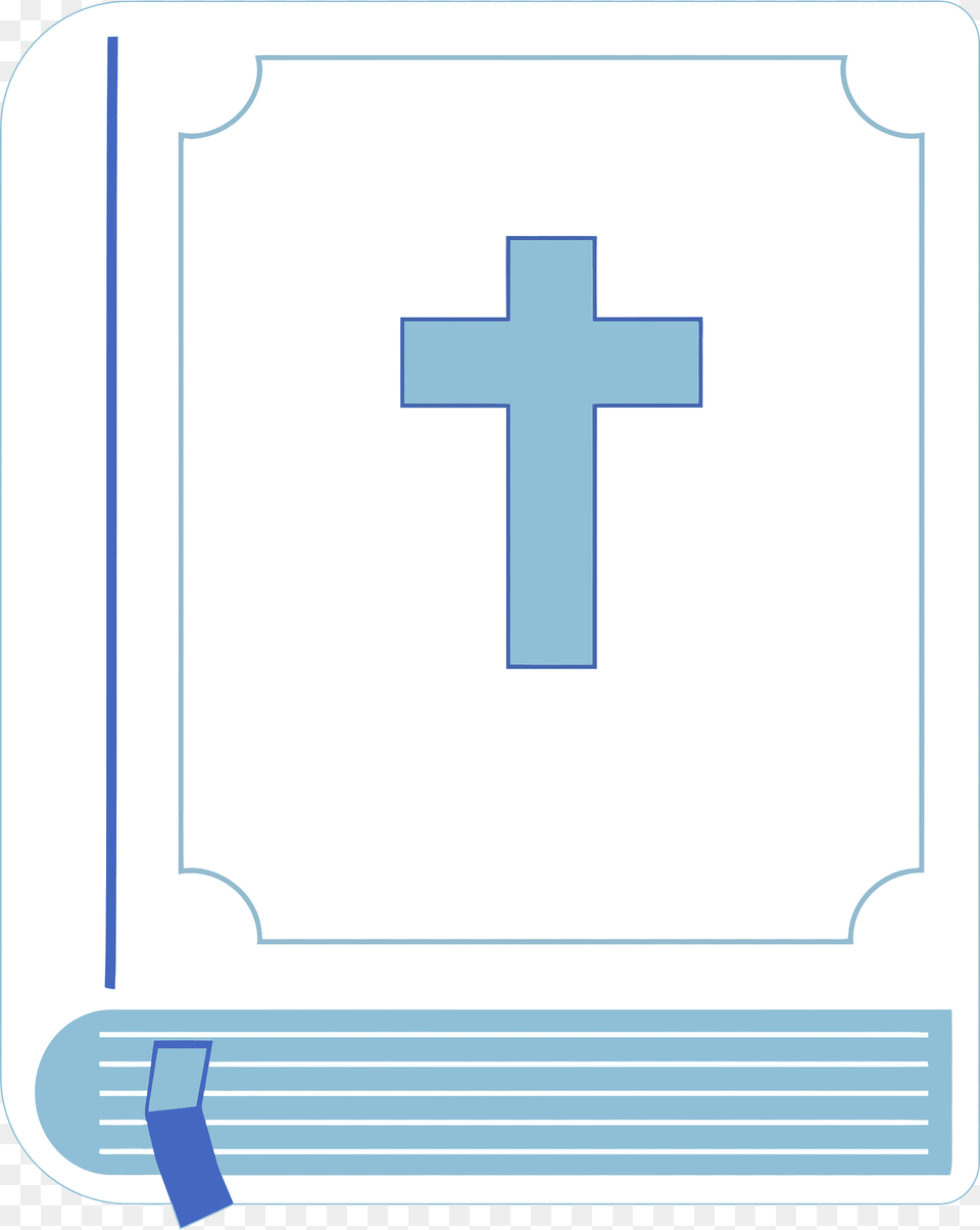 Closed Bible Clipart, Cross, Symbol, First Aid Free Png Download