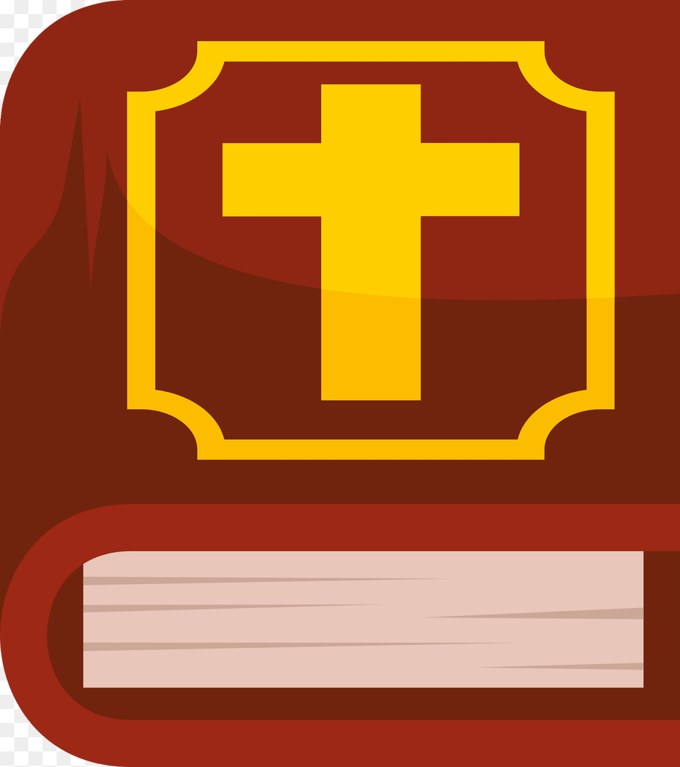 Closed Bible Clipart, First Aid, Text Free Transparent Png