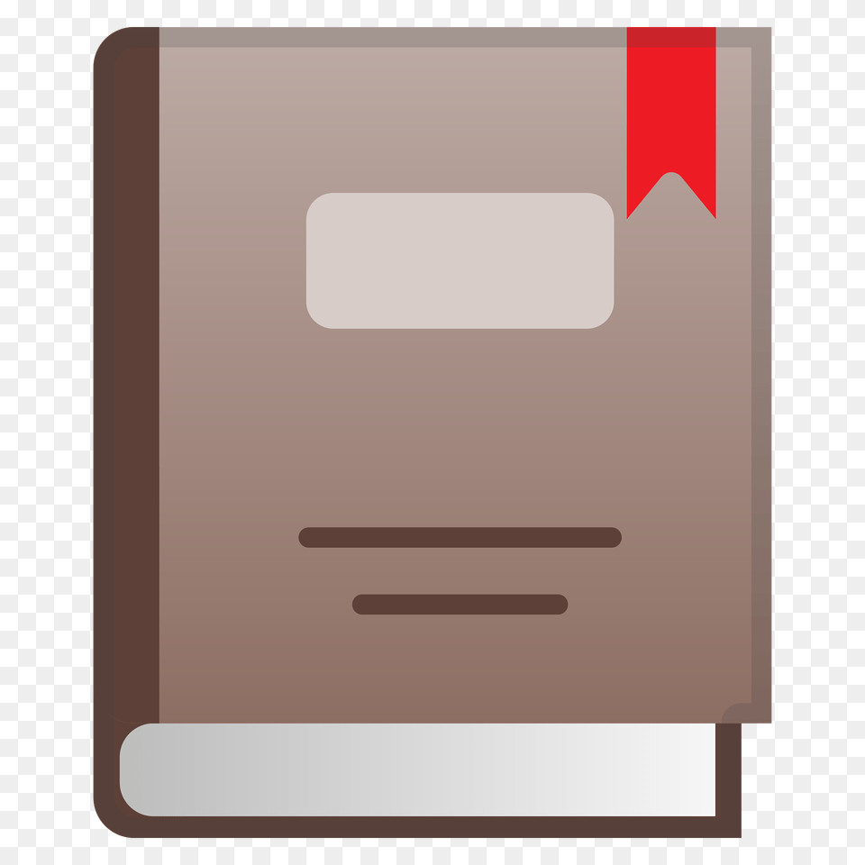 Closed Book Emoji Clipart Free Png