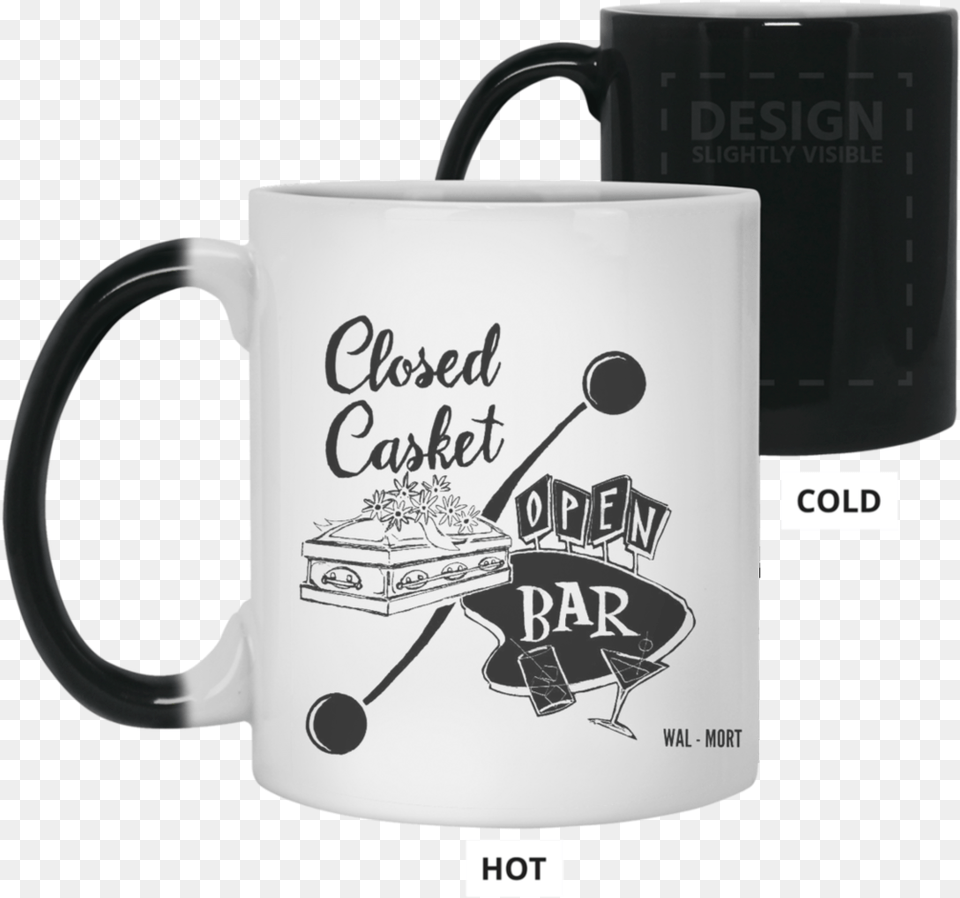 Closed Casket Open Bar Color Changing Mug Happy Birthday Daddy With 44 Years, Cup, Beverage, Coffee, Coffee Cup Free Transparent Png