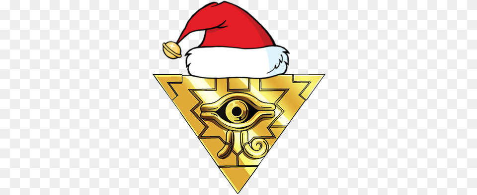 Closed Christmas Yu Gioh Parody Special Casting Call Club Yugioh Rompecabezas Del Milenio, Logo, Symbol, Emblem, Gold Free Transparent Png