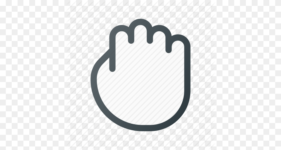 Closed Cursor Grab Hand Hold Mouse Icon, Clothing, Glove, Body Part, Person Free Png Download