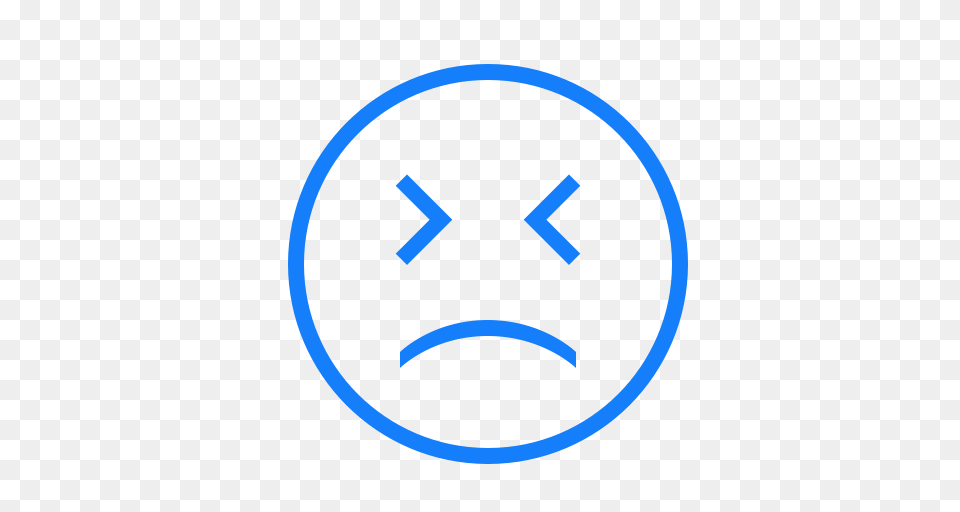 Closed Eyes Face Sad Tightly Icon, Disk, Symbol Png