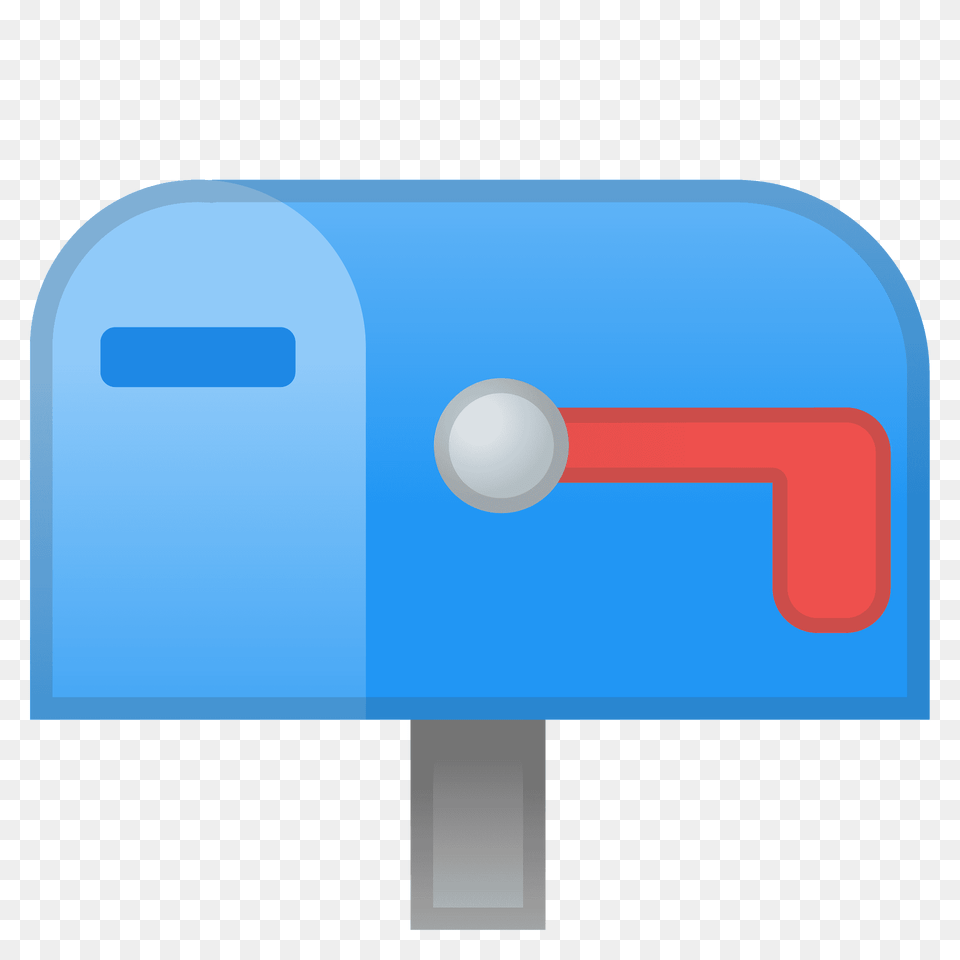 Closed Mailbox With Lowered Flag Emoji Clipart Free Png Download