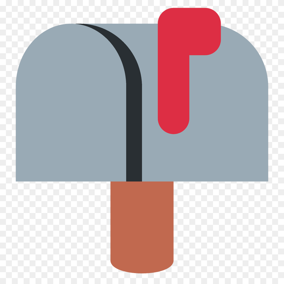 Closed Mailbox With Raised Flag Emoji Clipart Png Image