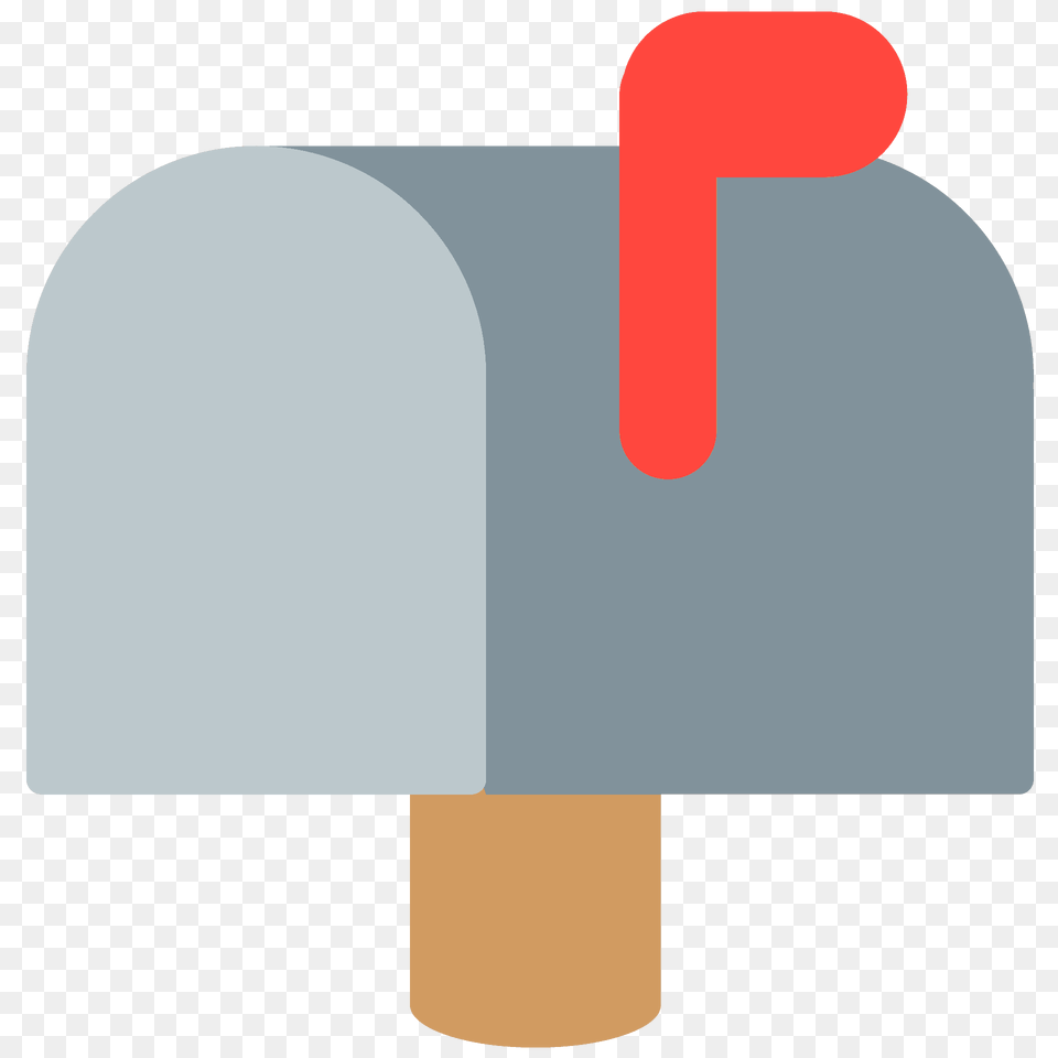 Closed Mailbox With Raised Flag Emoji Clipart Free Png