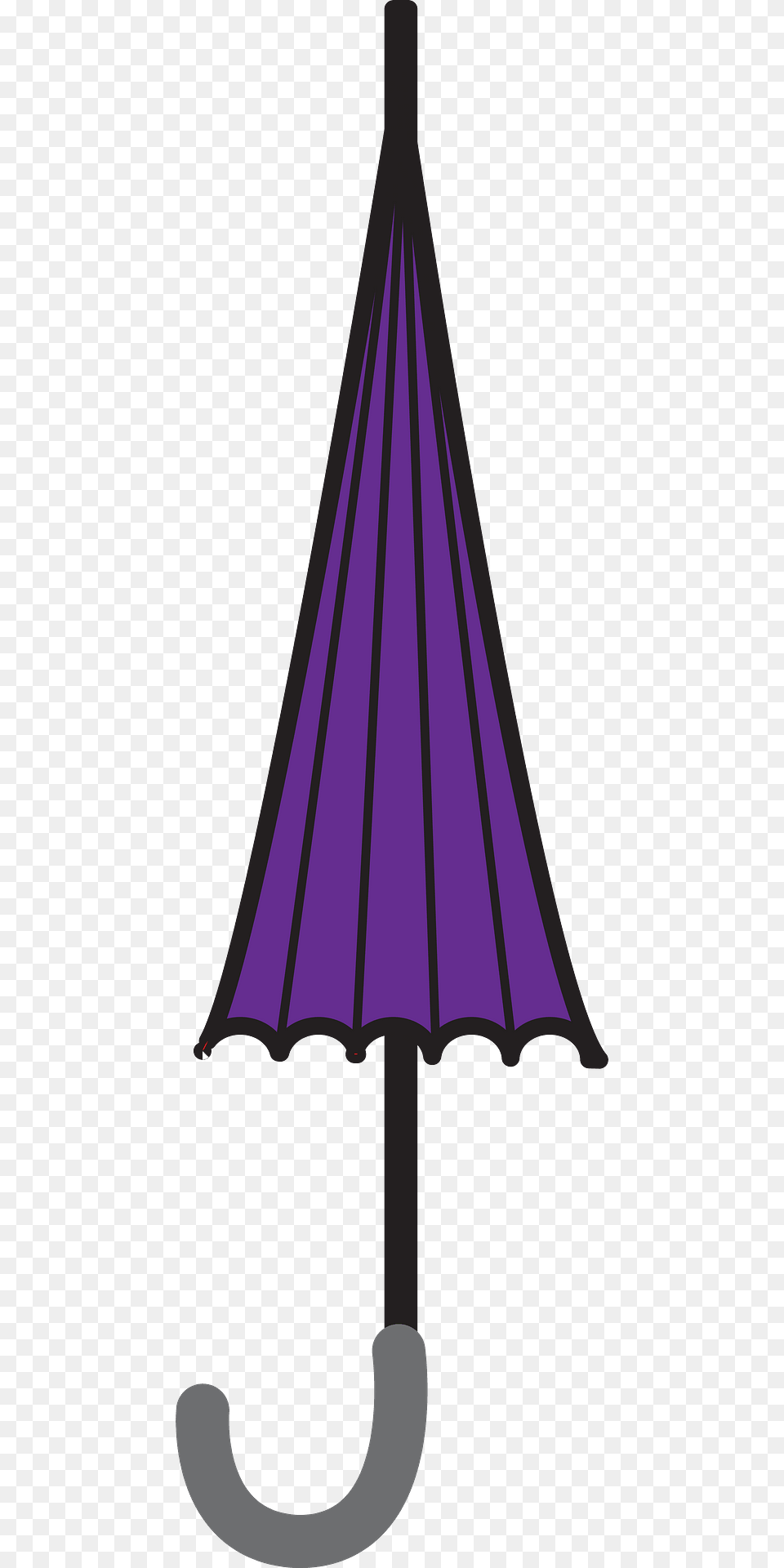 Closed Purple Umbrella Clipart, Lamp, Lampshade, Canopy, Lighting Png