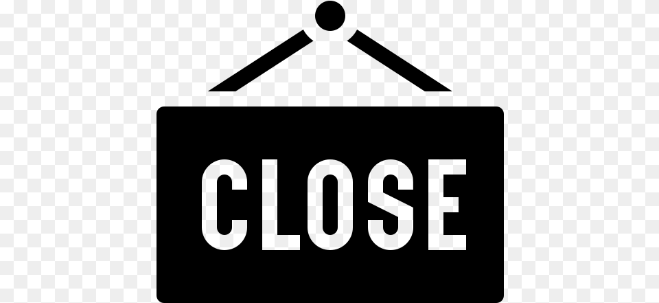 Closed Sign Clipart Sign, Gray Png Image