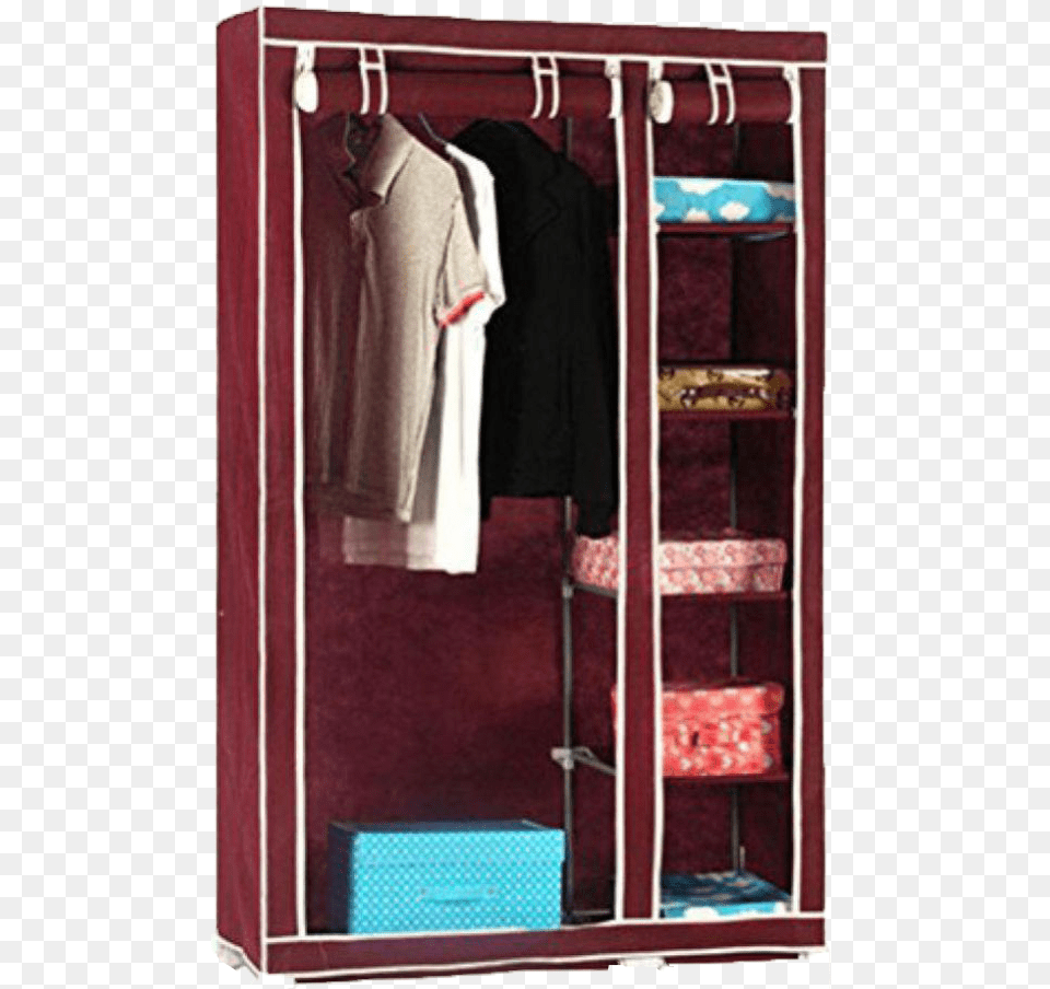 Closet Wardrobe Double Portable, Cupboard, Furniture, Clothing, Coat Free Png Download