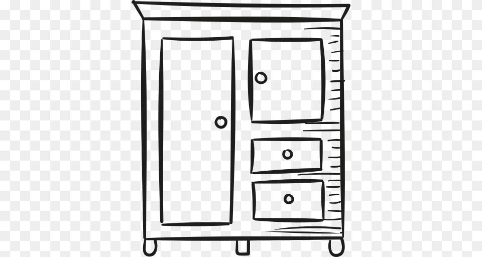 Closet Icon, Cupboard, Furniture, Cabinet, Blackboard Free Png Download