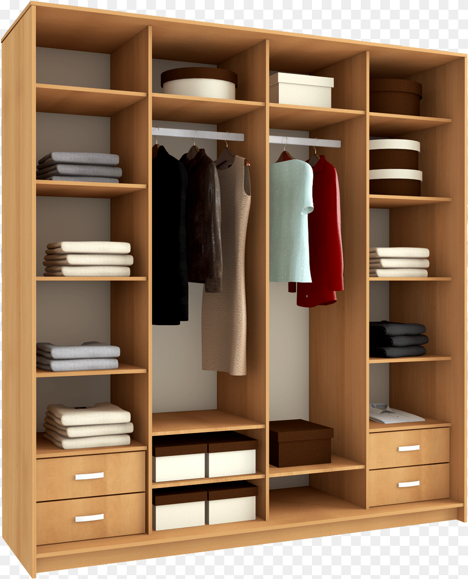 Closet Image Closet Of Clothes, Furniture, Wardrobe, Box, Cupboard Free Png