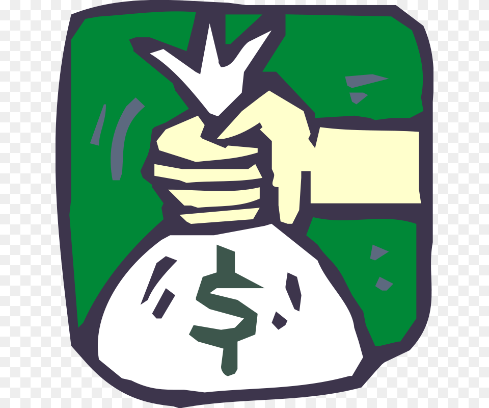 Closing Costs Vs Money Clipart, Body Part, Hand, Person, Recycling Symbol Free Png