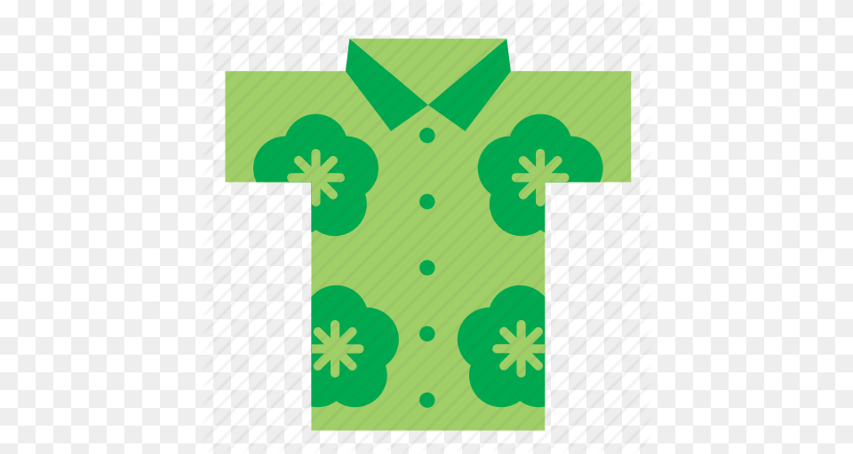 Cloth Clothes Clothing Garment Hawaii Hawaiian Shirt Icon, Accessories, Formal Wear, Tie, Dress Png