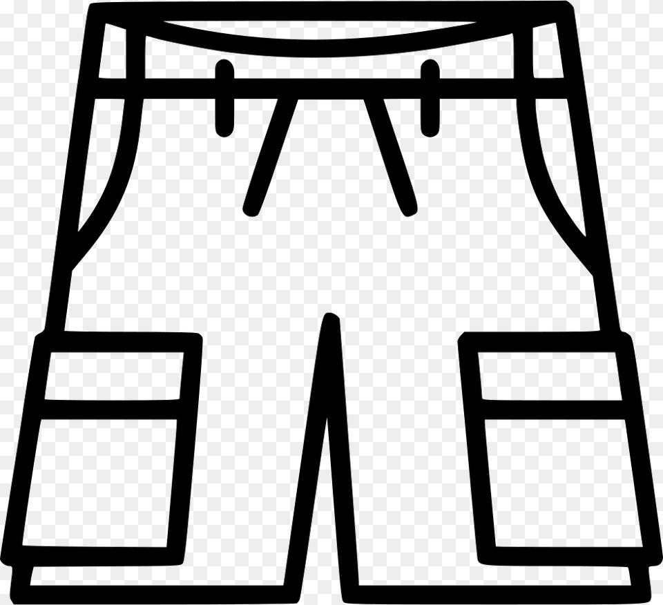 Cloth Dressing Fashion Men Short Pants Short Pants Icon, Clothing, Shorts, Chart, Plot Free Png Download