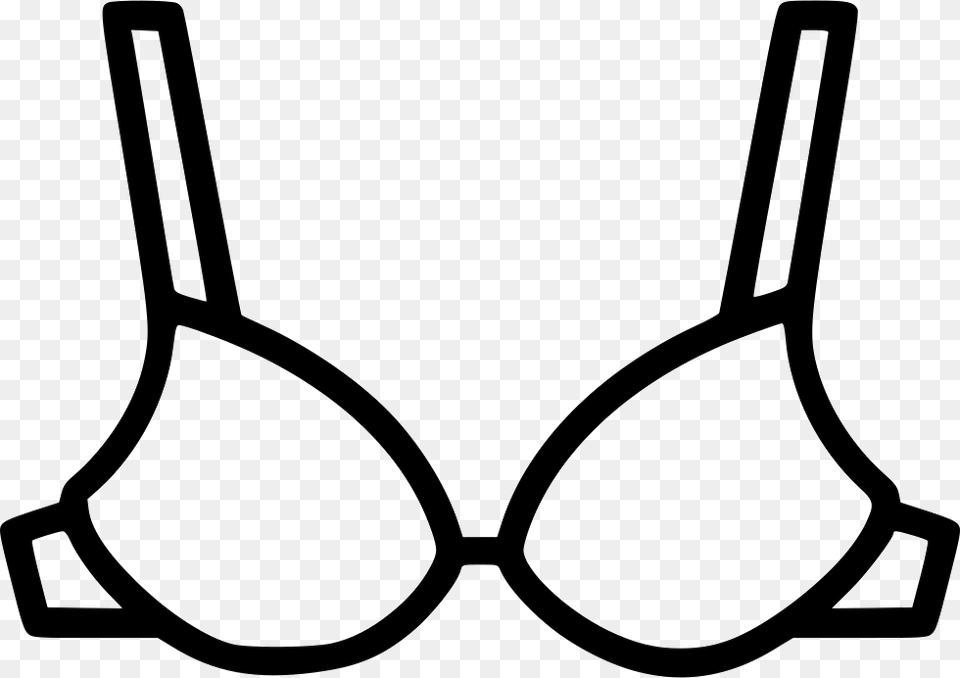 Cloth Inner Women Bra Under Garments Svg Icon Bra Icon, Lingerie, Underwear, Clothing, Grass Free Transparent Png