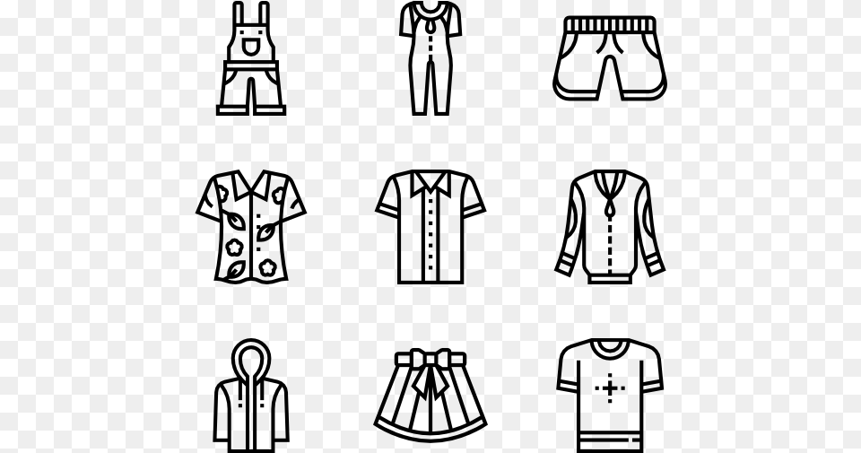 Clothes, Gray Free Transparent Png