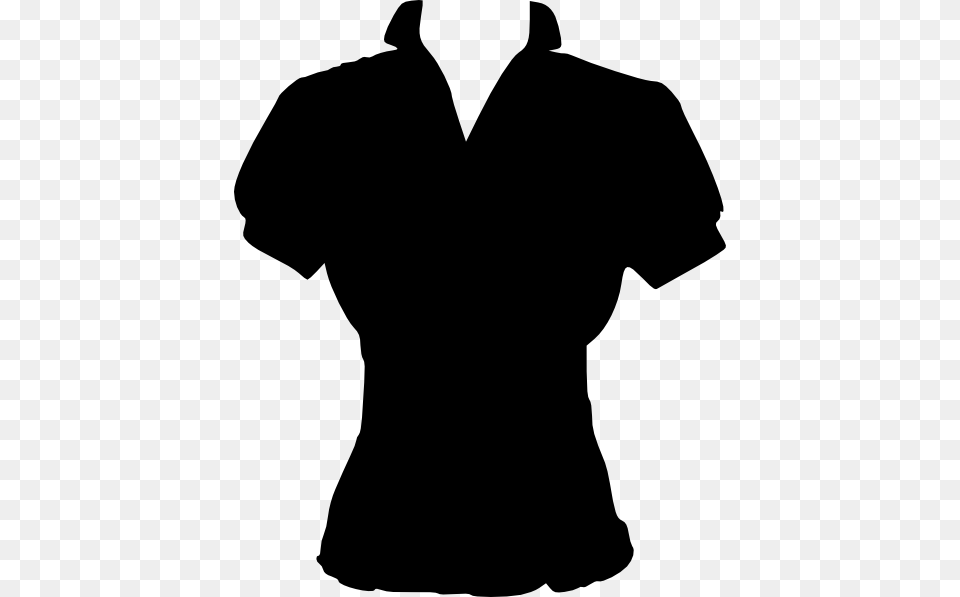 Clothes Clipart, Silhouette, Blouse, Clothing, T-shirt Free Transparent Png