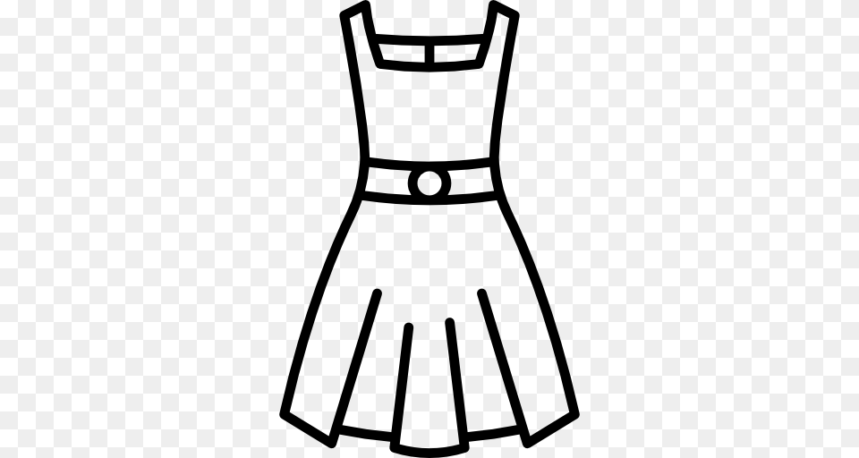 Clothes Clipart Black And White, Stencil Png Image