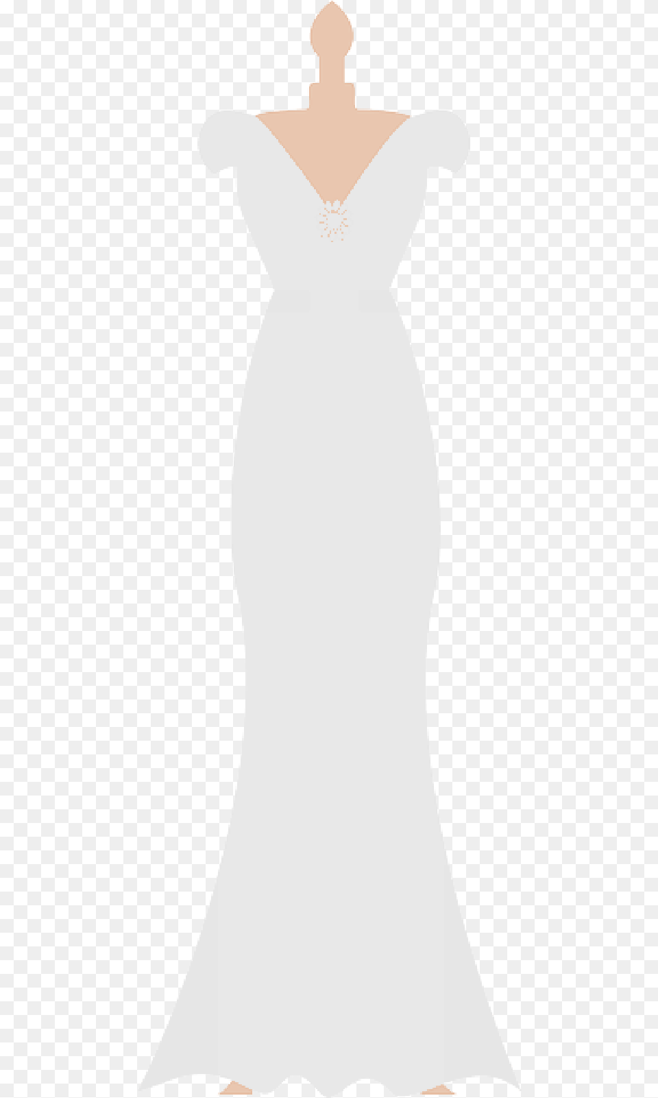 Clothes Clipart Mannequin Vestido De Novia Vector, Wedding Gown, Clothing, Dress, Fashion Free Png Download