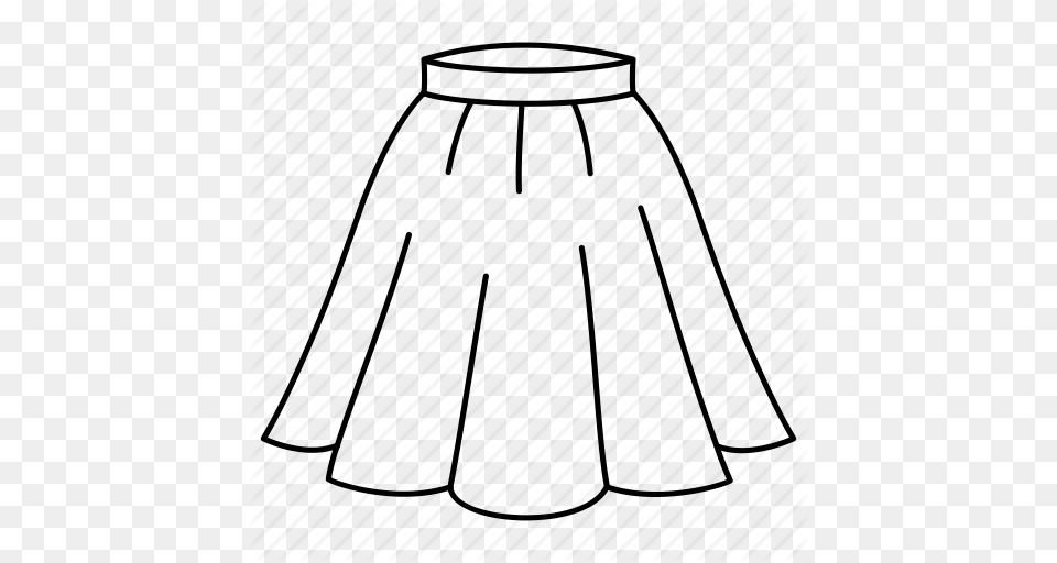 Clothes Clothing Fashion Skirt Summer Wear Icon Free Png Download