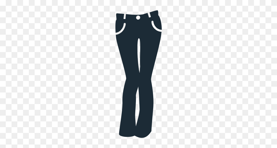 Clothes Clothing Geans Lady Pants Trousers Woman Icon, Jeans Free Transparent Png