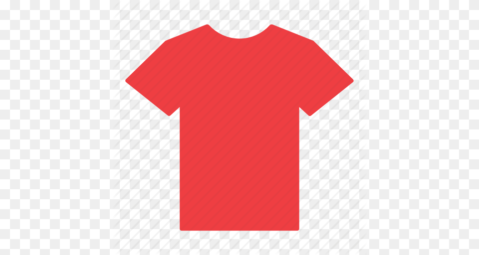 Clothes Clothing Jersey Red Shirt T Shirt Icon, T-shirt Free Transparent Png