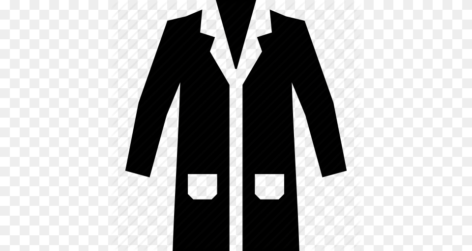 Clothes Coat Lab Coat Laboratory Icon, Clothing, Jacket, Architecture, Building Free Png Download