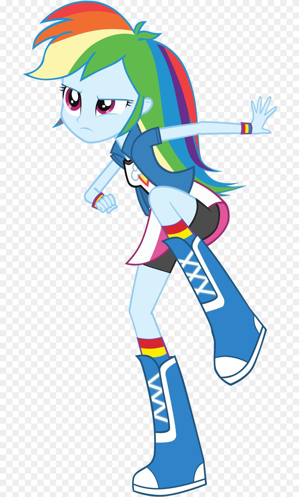 Clothes Equestria Girls Rainbow Dash Safe Shorts Equestria Girl Rainbow Dash, Book, Comics, Publication, Baby Png