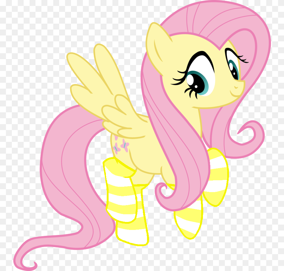 Clothes Fluttershy Safe Simple Background Digital Art, Book, Comics, Publication, Baby Free Transparent Png