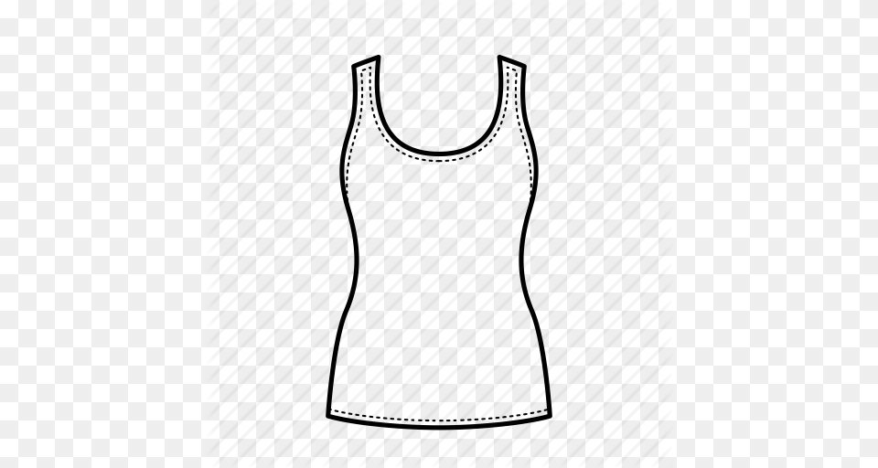 Clothes Girl Ladies Wear Shirts Tank Top Women Wear Icon, Clothing, Tank Top Free Transparent Png