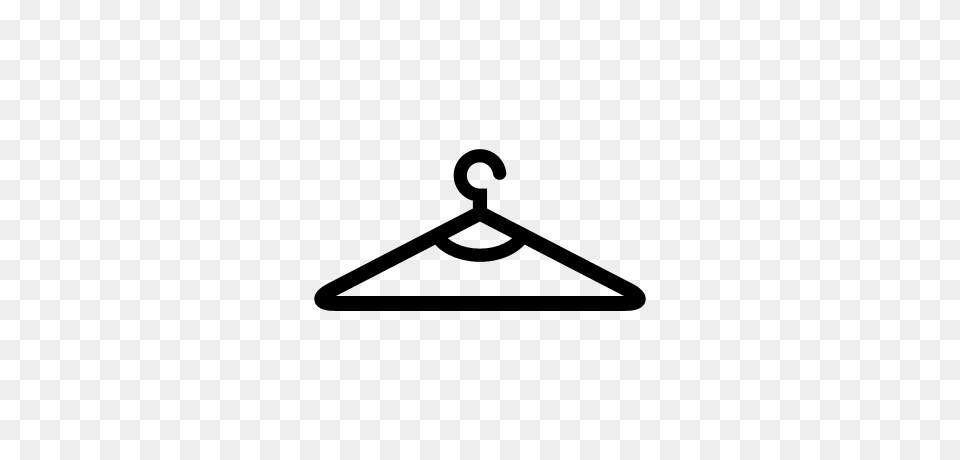 Clothes Hanger, Gray Free Png Download