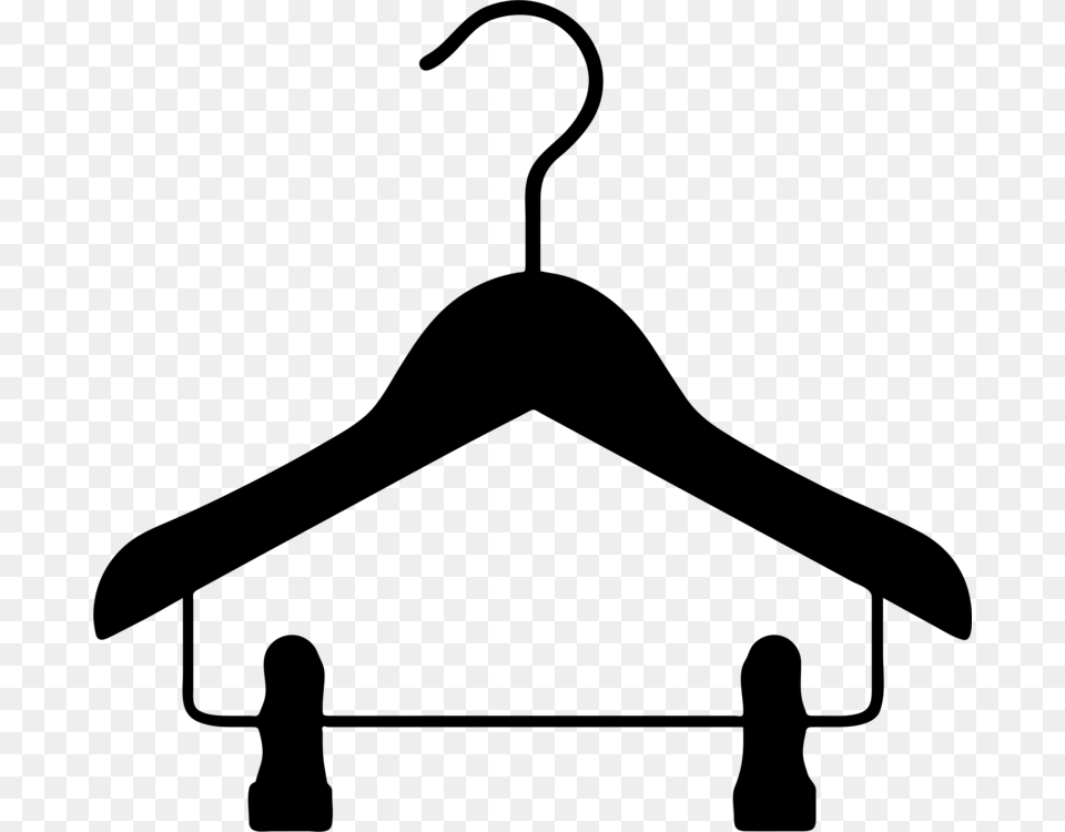 Clothes Hanger Clothing Clothes Horse Coat Hat Racks, Gray Png